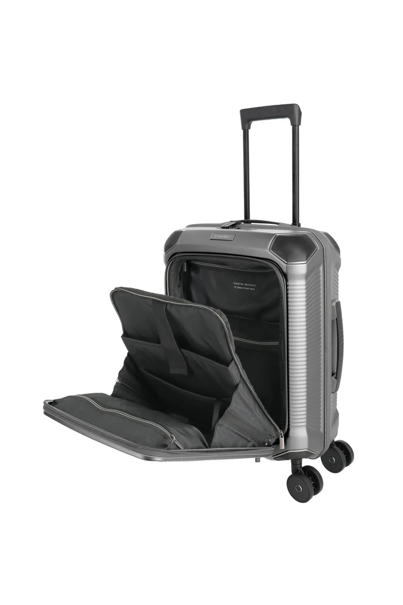 Travelite MILLENNIUM Trolley 4w S Vorderfach