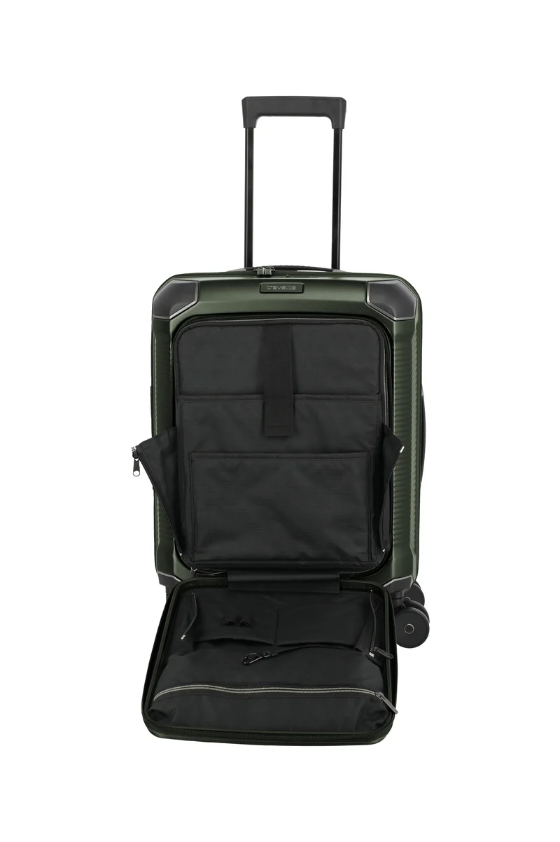 Travelite MILLENNIUM Trolley 4w S Vorderfach