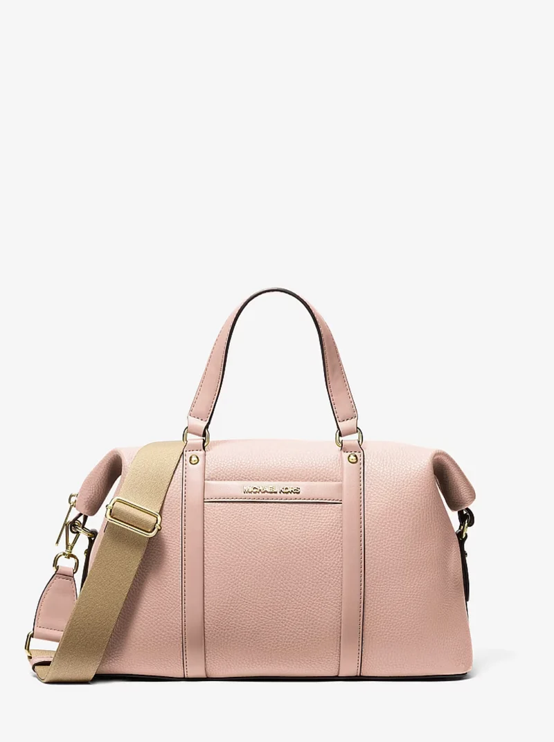 Michael Kors Beck Medium Tasche aus Leder - Zartrosa