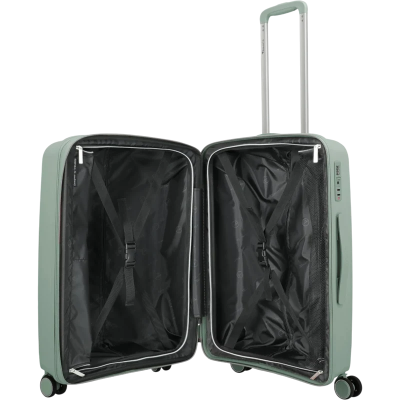 Tamaris by travelite Voyaage 4-Rollen-Trolley M erw. 66 cm -Sage Green