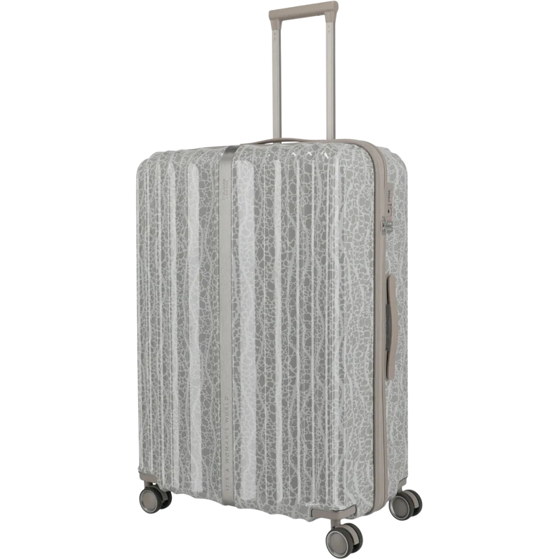 Travelite Lascana Edition 4-Rollen-Trolley L 76 cm -Champagne