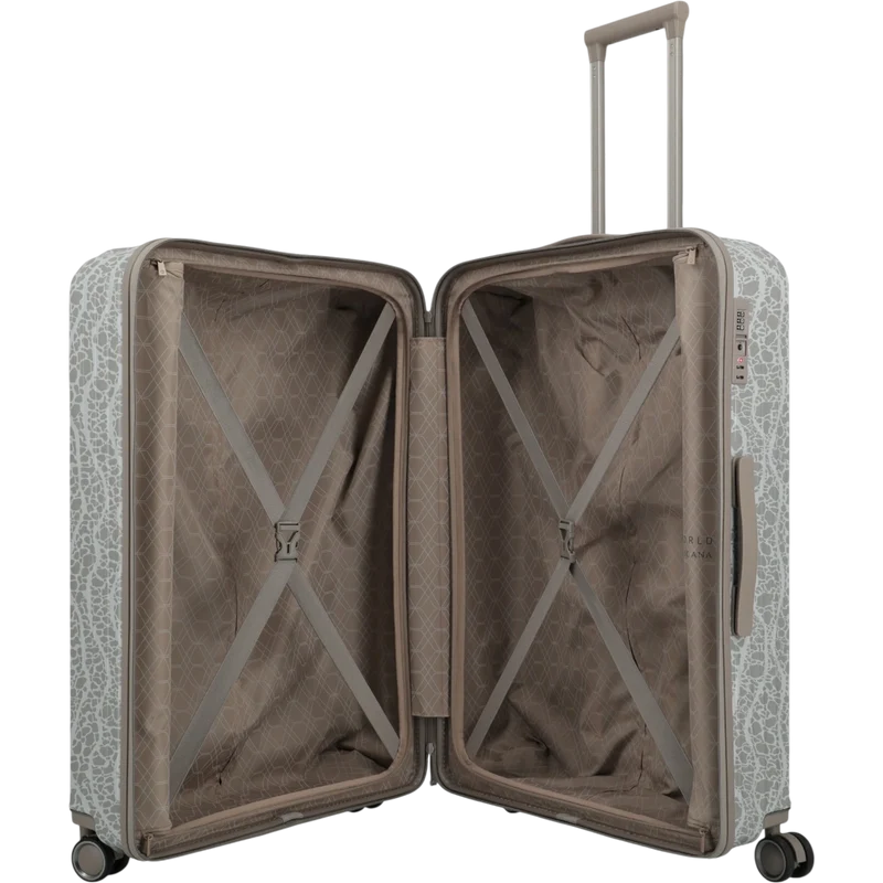Travelite Lascana Edition 4-Rollen-Trolley L 76 cm -Champagne