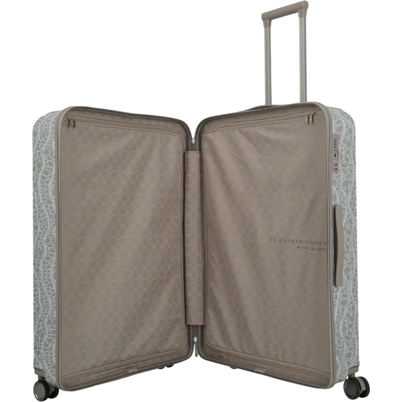 Travelite Lascana Edition 4-Rollen-Trolley L 76 cm -Champagne