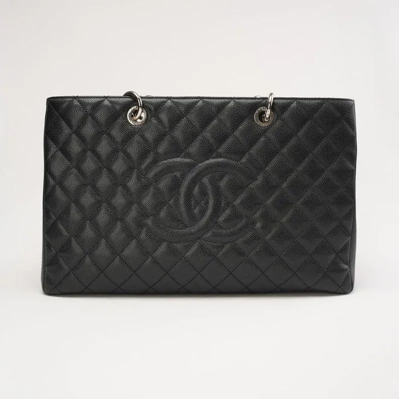 Chanel Grand Shopping Tote (GST) Caviar Black 2014