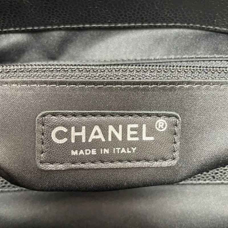 Chanel Grand Shopping Tote (GST) Caviar Black 2014