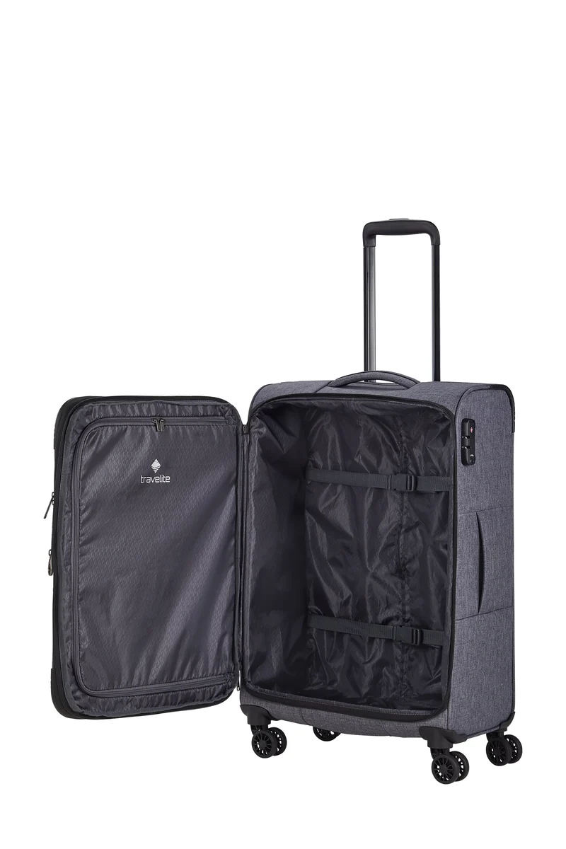 Travelite ADRIA 4w Trolley M, Anthrazit