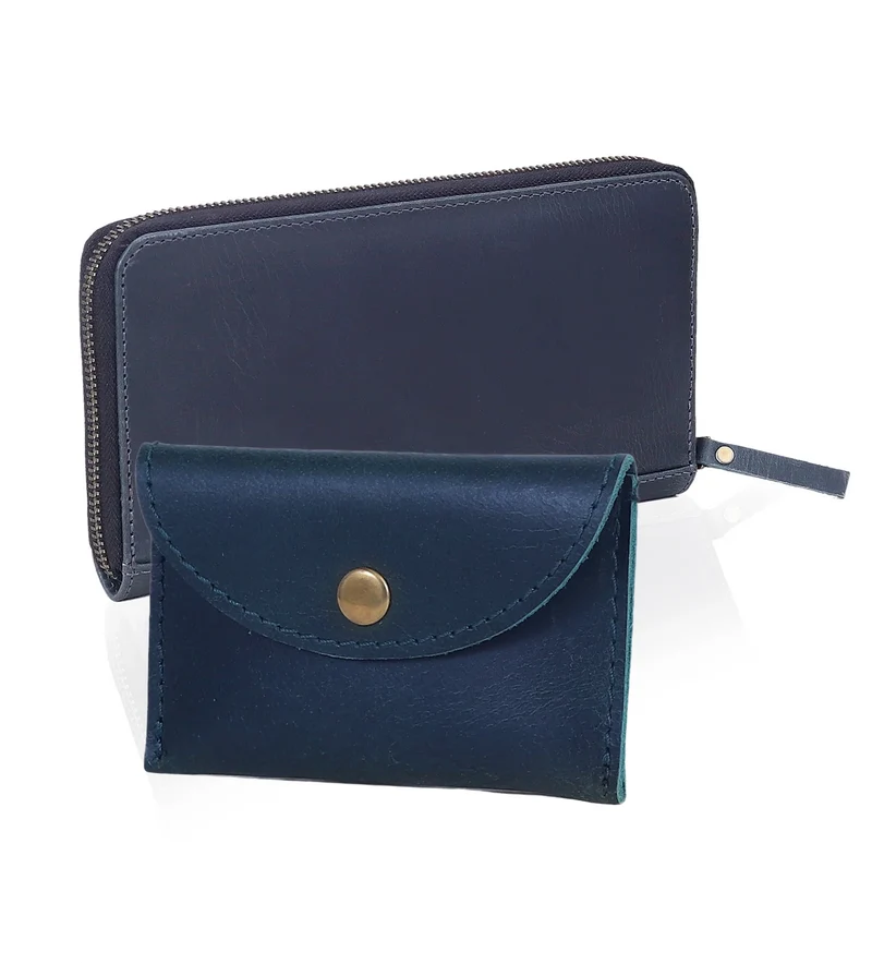 Wallet + Coin Purse - Navy