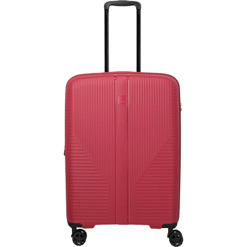 Travelite Air Stripe 4-Rollen-Koffer M erweiterbar 66 cm -Red