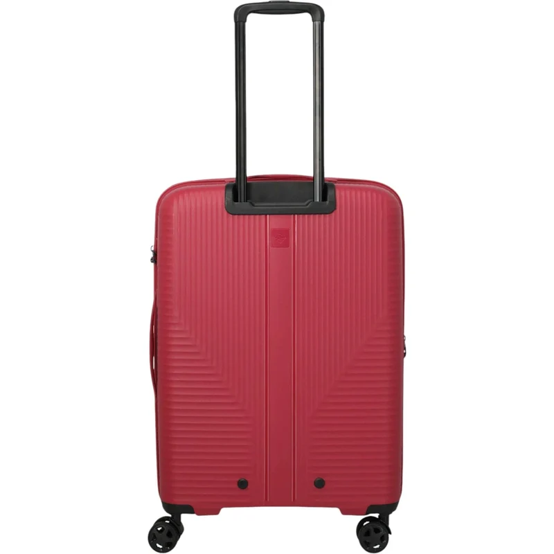 Travelite Air Stripe 4-Rollen-Koffer M erweiterbar 66 cm -Red