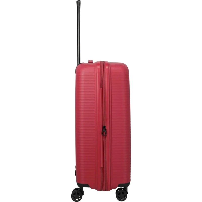 Travelite Air Stripe 4-Rollen-Koffer M erweiterbar 66 cm -Red