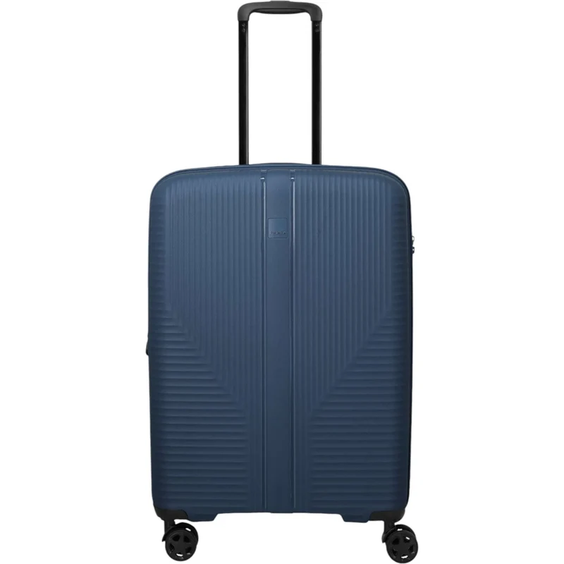 Travelite Air Stripe 4-Rollen-Koffer M erweiterbar 66 cm -Navy