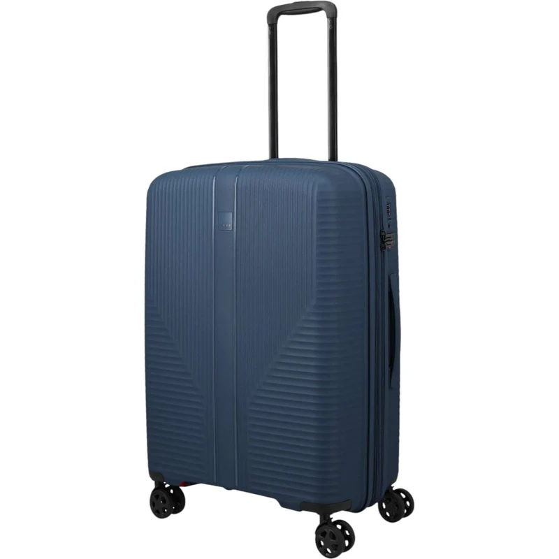 Travelite Air Stripe 4-Rollen-Koffer M erweiterbar 66 cm -Navy