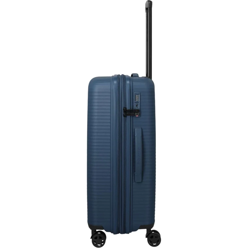 Travelite Air Stripe 4-Rollen-Koffer M erweiterbar 66 cm -Navy