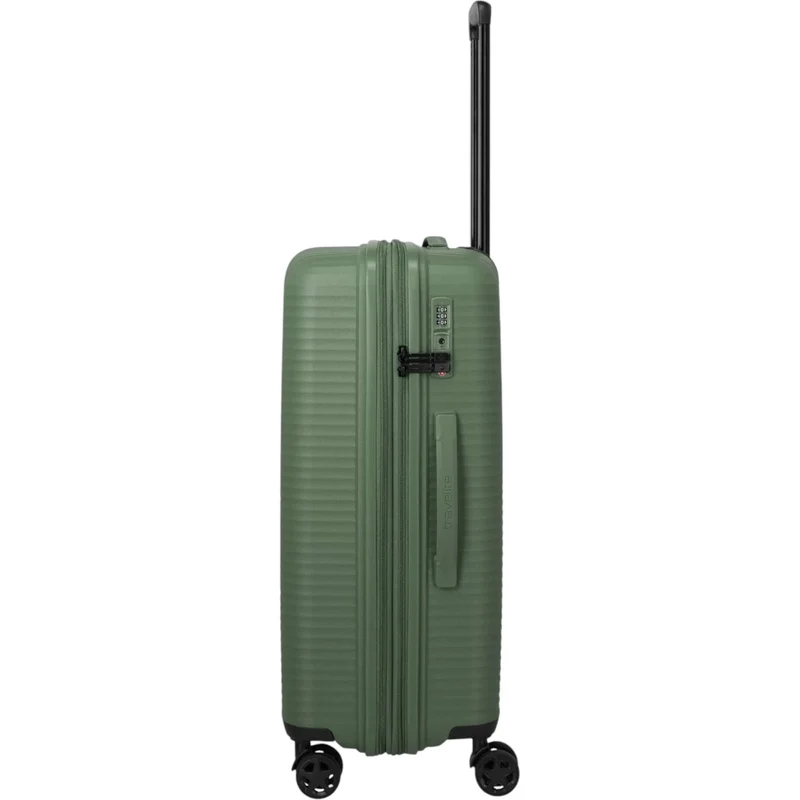 Travelite Air Stripe 4-Rollen-Koffer M erweiterbar 66 cm -Green