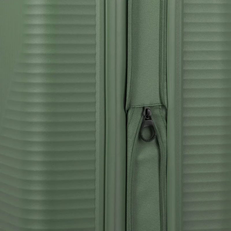 Travelite Air Stripe 4-Rollen-Koffer M erweiterbar 66 cm -Green