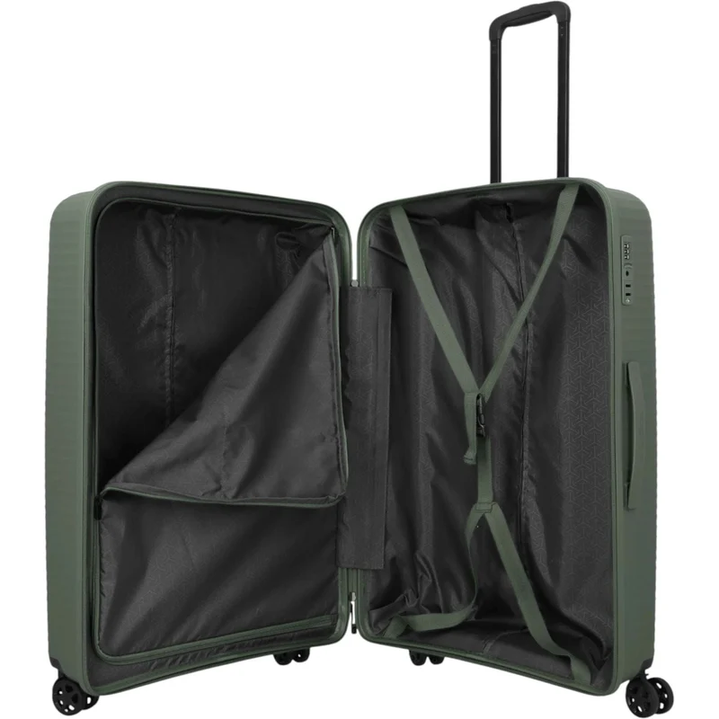 Travelite Air Stripe 4-Rollen-Koffer L 77 cm -Green