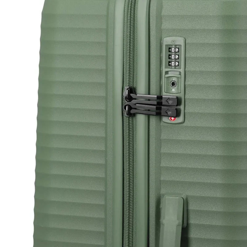 Travelite Air Stripe 4-Rollen-Koffer L 77 cm -Green