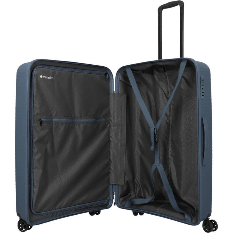 Travelite Air Stripe 4-Rollen-Koffer L 77 cm -Navy