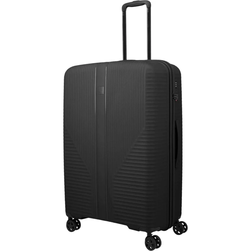 Travelite Air Stripe 4-Rollen-Koffer L 77 cm -Black