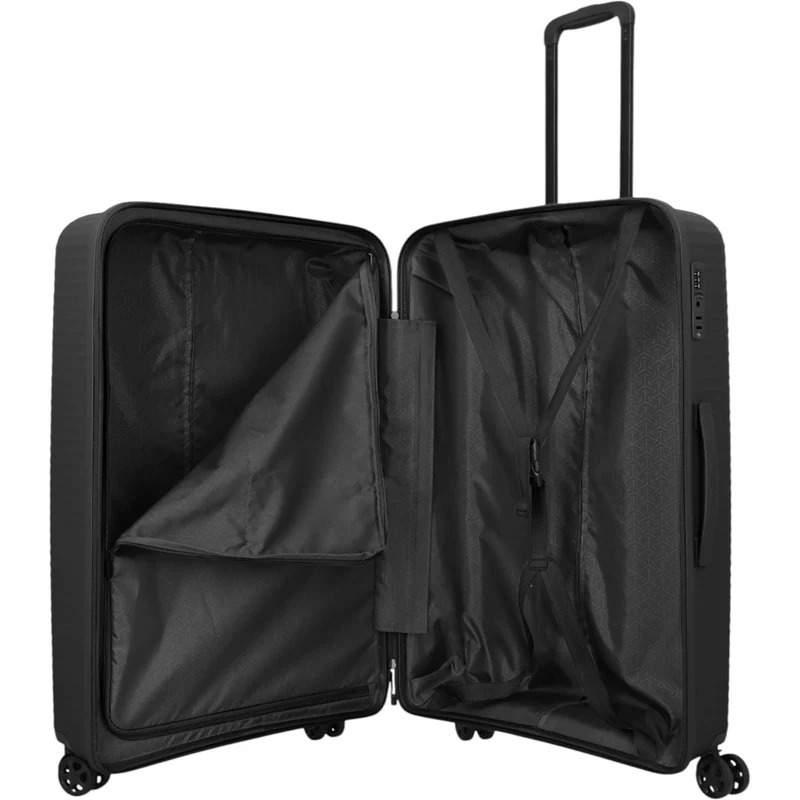 Travelite Air Stripe 4-Rollen-Koffer L 77 cm -Black