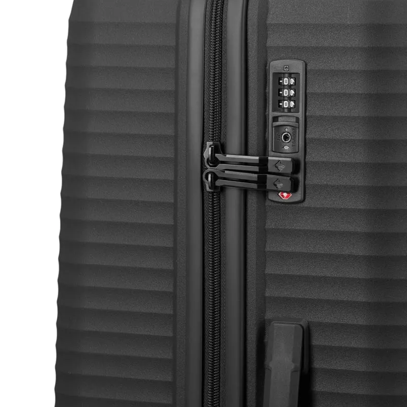 Travelite Air Stripe 4-Rollen-Koffer L 77 cm -Black