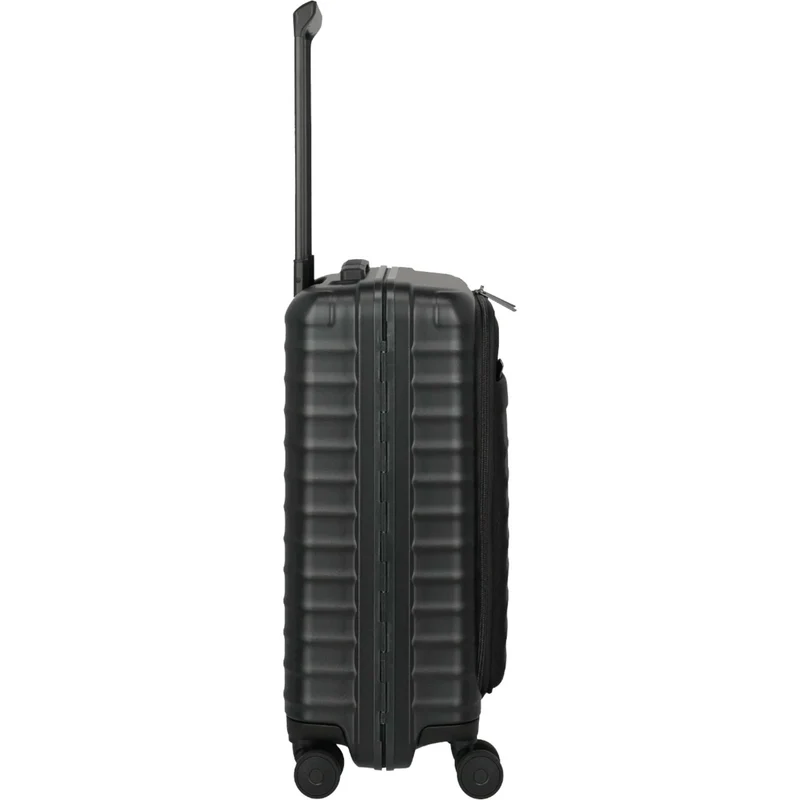 TITAN OVERSEAS 4-Rad-Bordtrolley S+ mit Vortasche 55 cm -Nightshade black