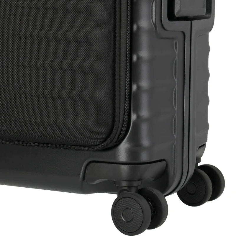 TITAN OVERSEAS 4-Rad-Bordtrolley S+ mit Vortasche 55 cm -Nightshade black
