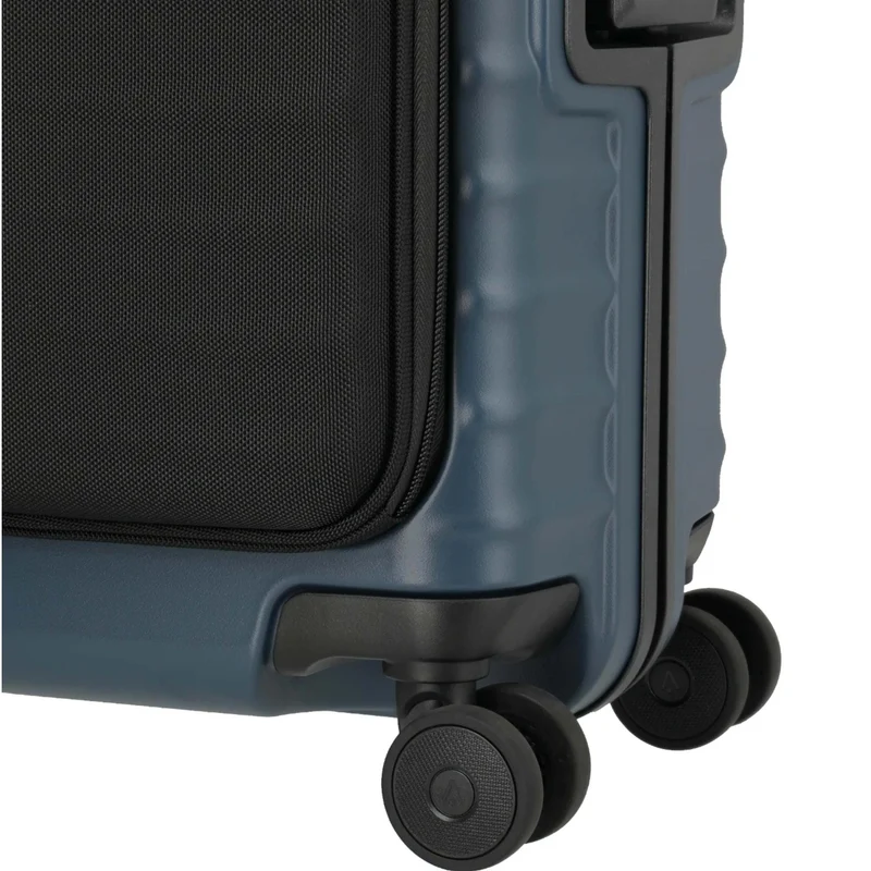 TITAN OVERSEAS 4-Rad-Bordtrolley S+ mit Vortasche 55 cm -Midnight blue
