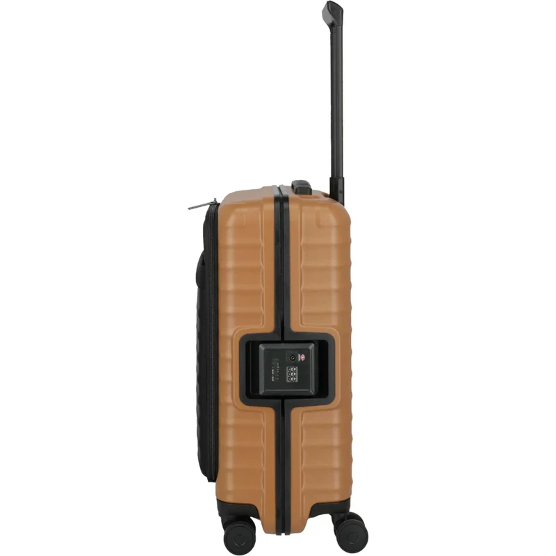 TITAN OVERSEAS 4-Rad-Bordtrolley S+ mit Vortasche 55 cm -Canyon bronze