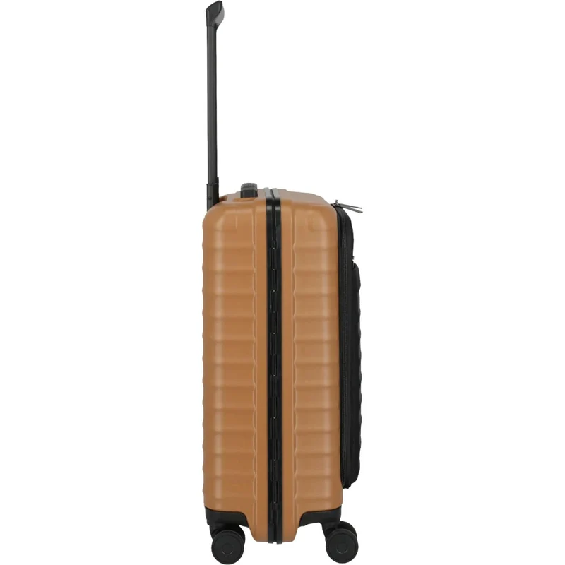 TITAN OVERSEAS 4-Rad-Bordtrolley S+ mit Vortasche 55 cm -Canyon bronze