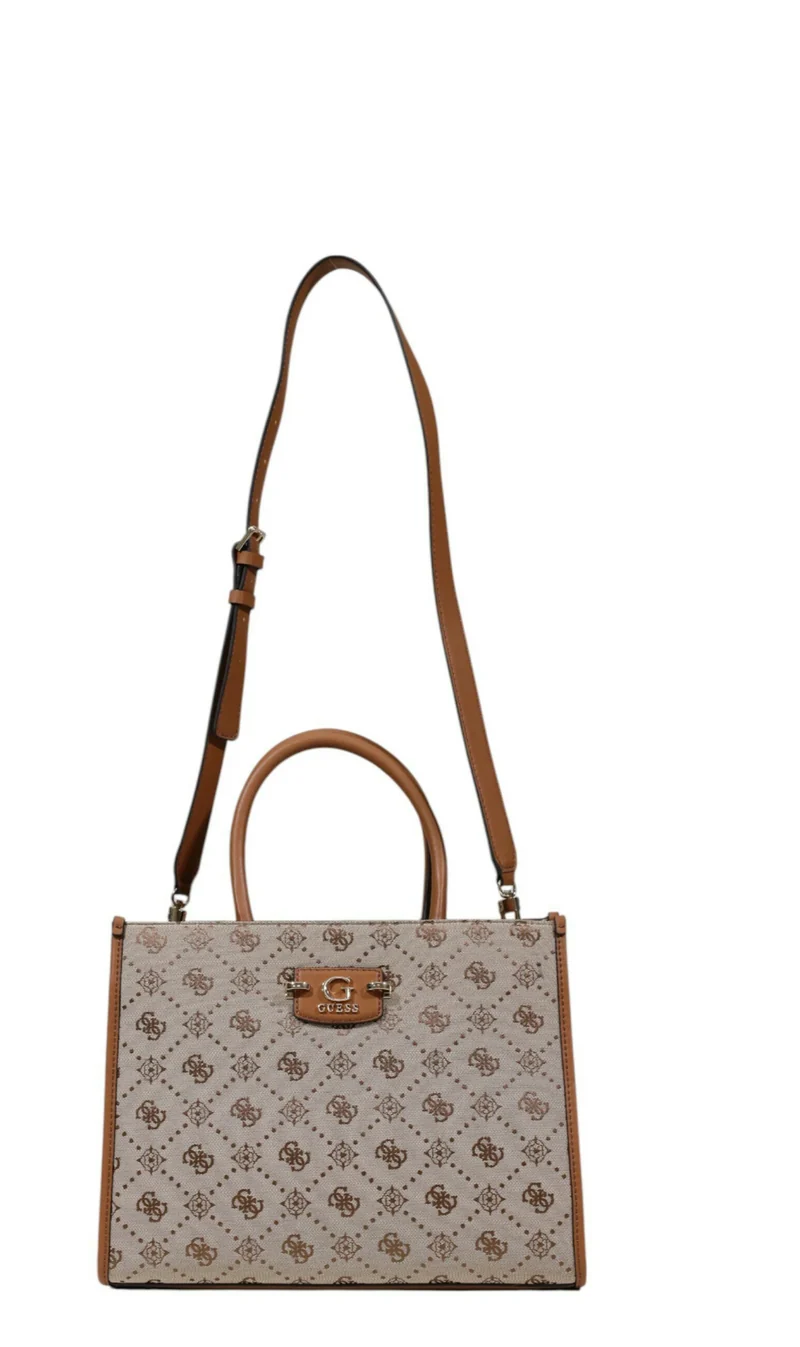 GUESS Neda 2 Compound Shopper – Latte Logo