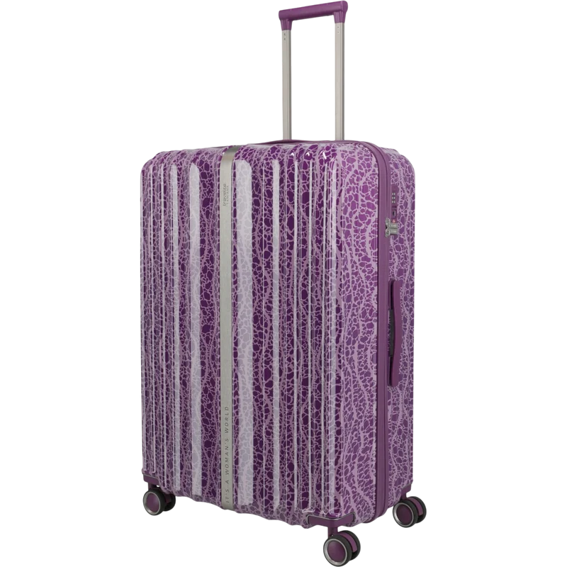 Travelite Lascana Edition 4-Rollen-Trolley L 76 cm -Plum