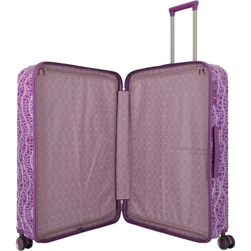 Travelite Lascana Edition 4-Rollen-Trolley L 76 cm -Plum
