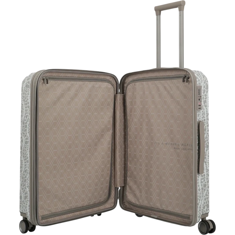 Travelite Lascana Edition 4-Rollen-Trolley M 65 cm -Champagne