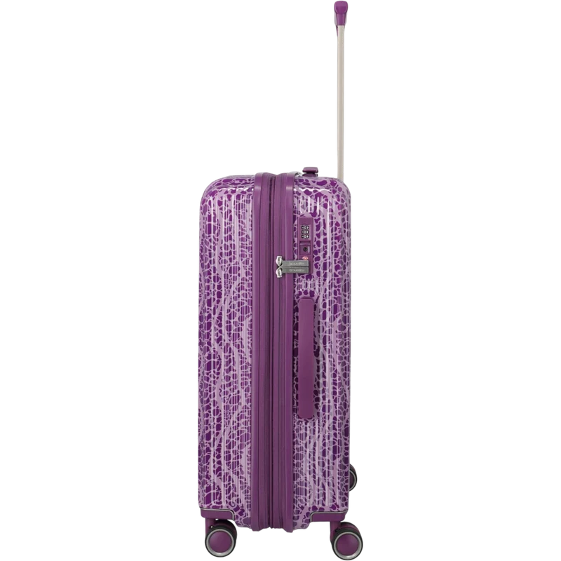 Travelite Lascana Edition 4-Rollen-Trolley M 65 cm -Plum