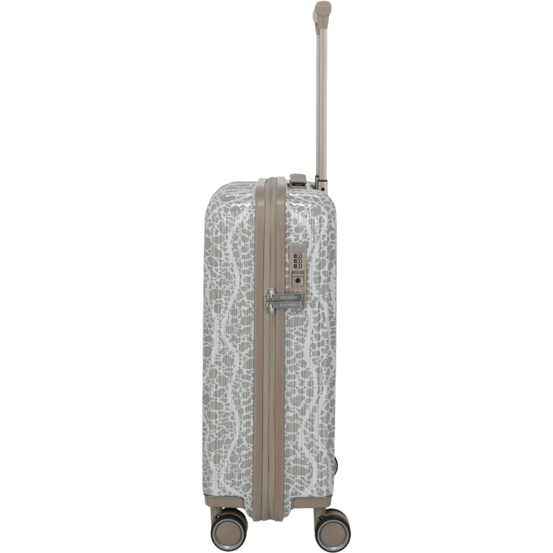 Travelite Lascana Edition 4-Rollen-Bordtrolley S 55 cm -Champagne