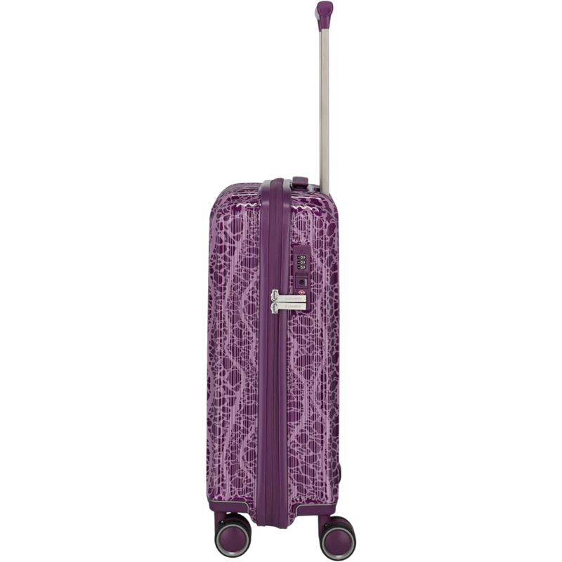 Travelite Lascana Edition 4-Rollen-Bordtrolley S 55 cm -Plum