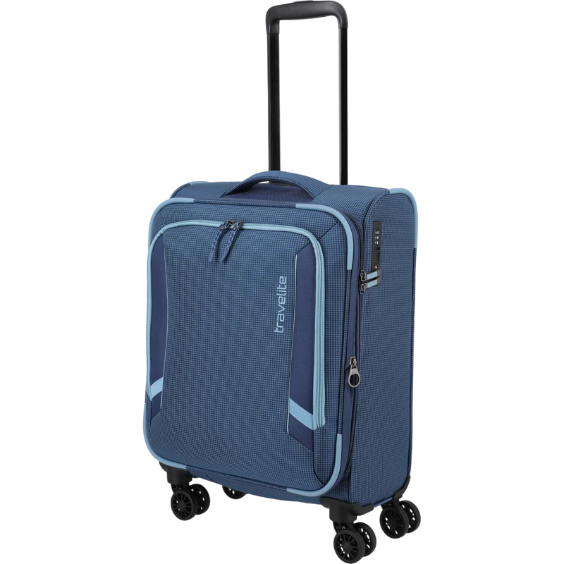 Travelite Corsiica 4-Rollen-Kabinentrolley S erw. 55 cm -Blue