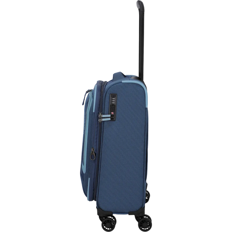 Travelite Corsiica 4-Rollen-Kabinentrolley S erw. 55 cm -Blue