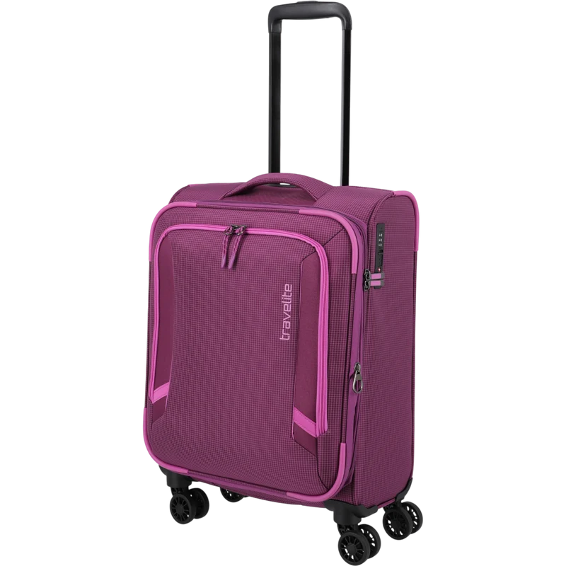 Travelite Corsiica 4-Rollen-Kabinentrolley S erw. 55 cm -Pink