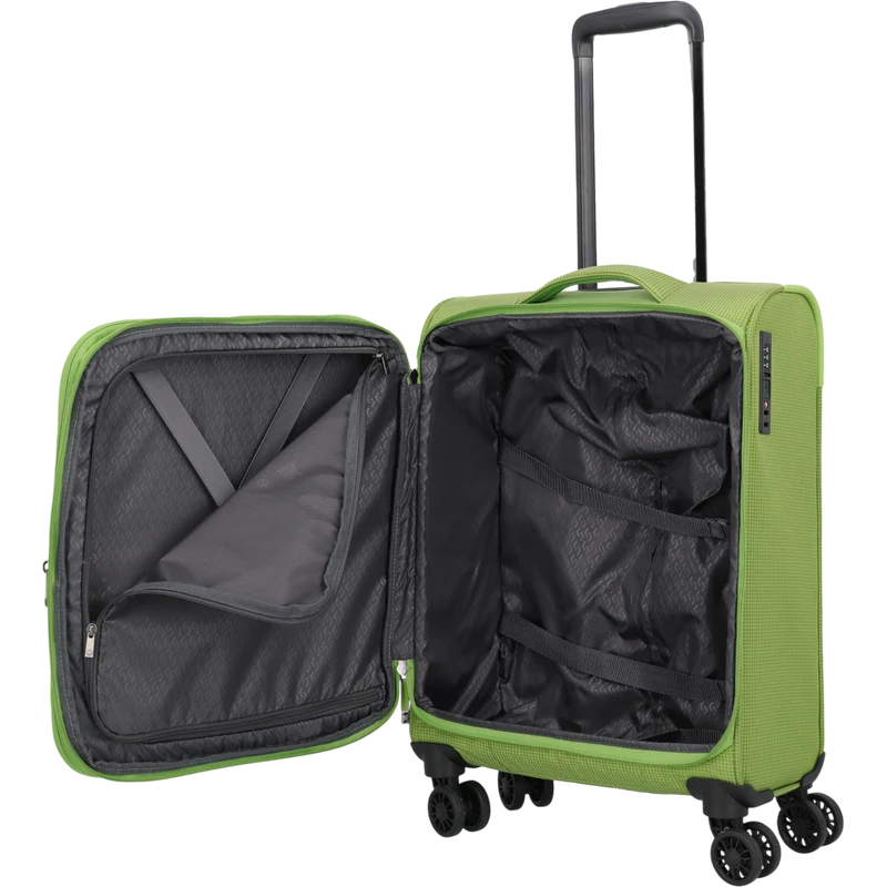 Travelite Corsiica 4-Rollen-Kabinentrolley S erw. 55 cm -Fresh Green