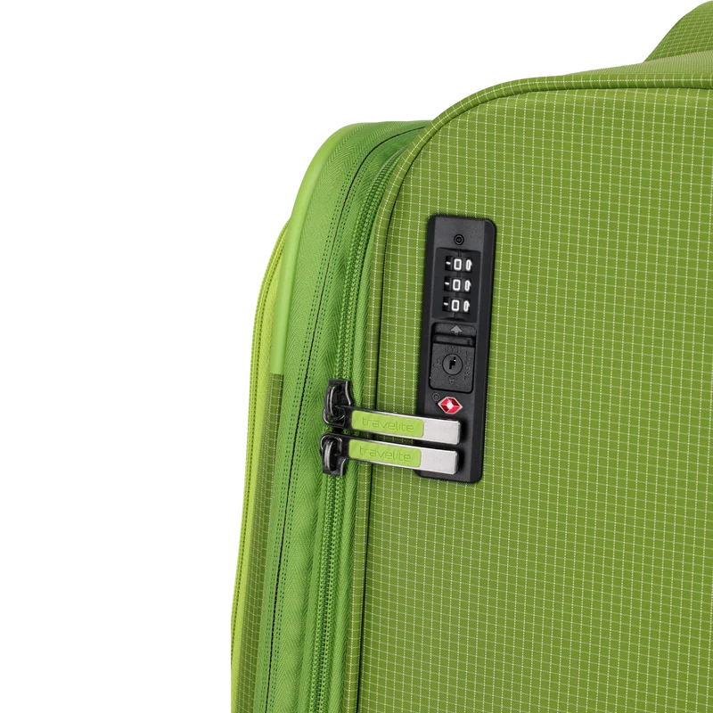 Travelite Corsiica 4-Rollen-Kabinentrolley S erw. 55 cm -Fresh Green