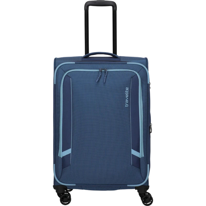 Travelite Corsiica 4-Rollen-Trolley M erw. 67 cm -Blue