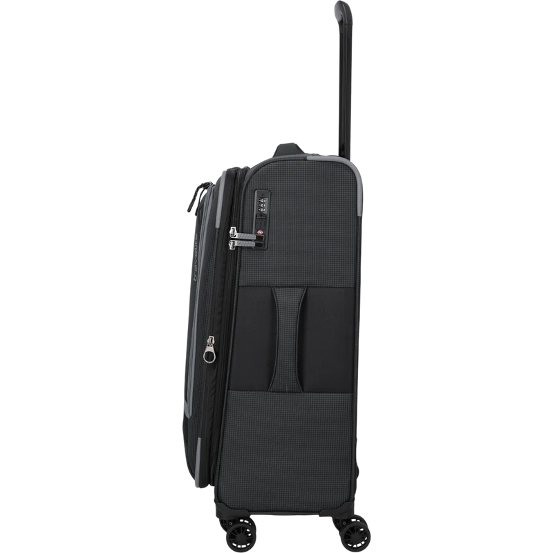 Travelite Corsiica 4-Rollen-Trolley M erw. 67 cm -Black