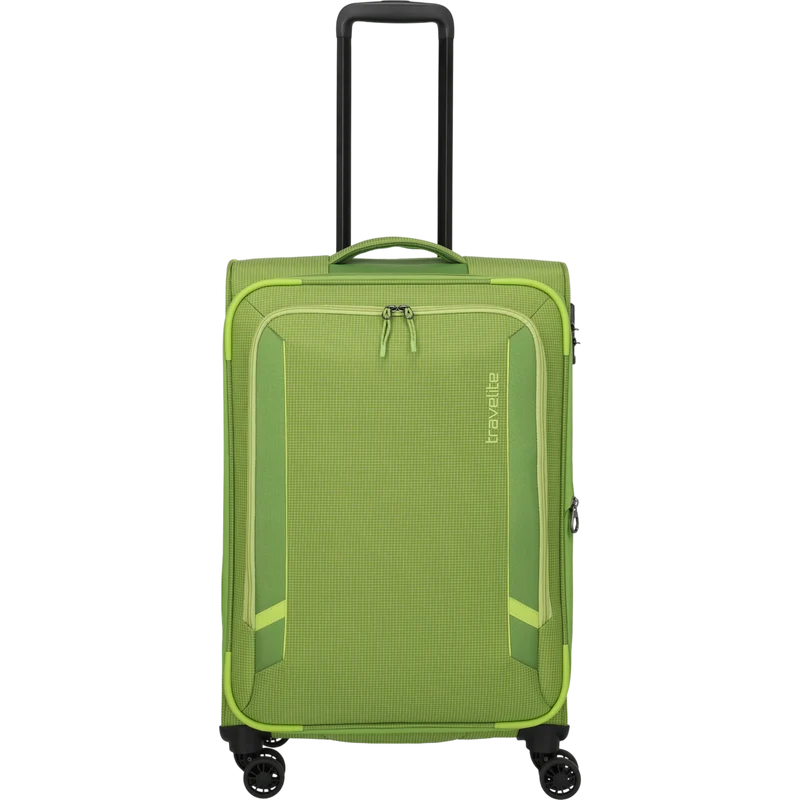Travelite Corsiica 4-Rollen-Trolley M erw. 67 cm -Fresh Green