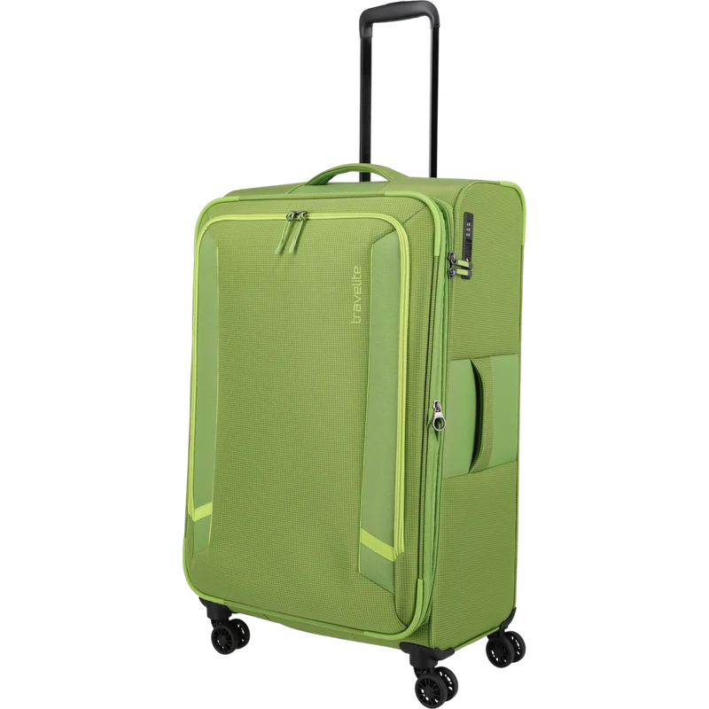 Travelite Corsiica 4-Rollen-Trolley L erw. 77 cm -Fresh Green
