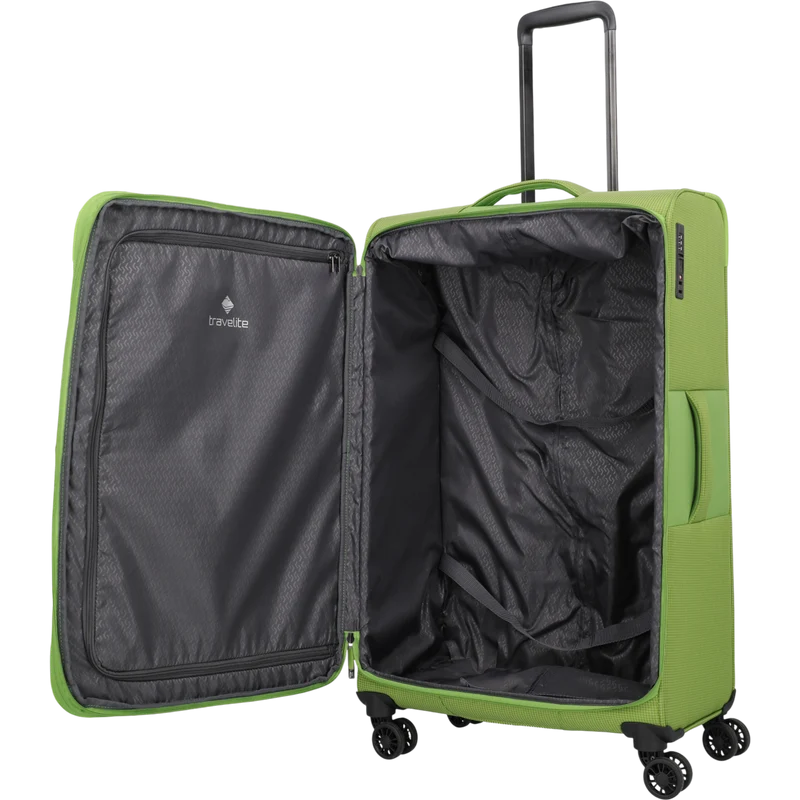 Travelite Corsiica 4-Rollen-Trolley L erw. 77 cm -Fresh Green