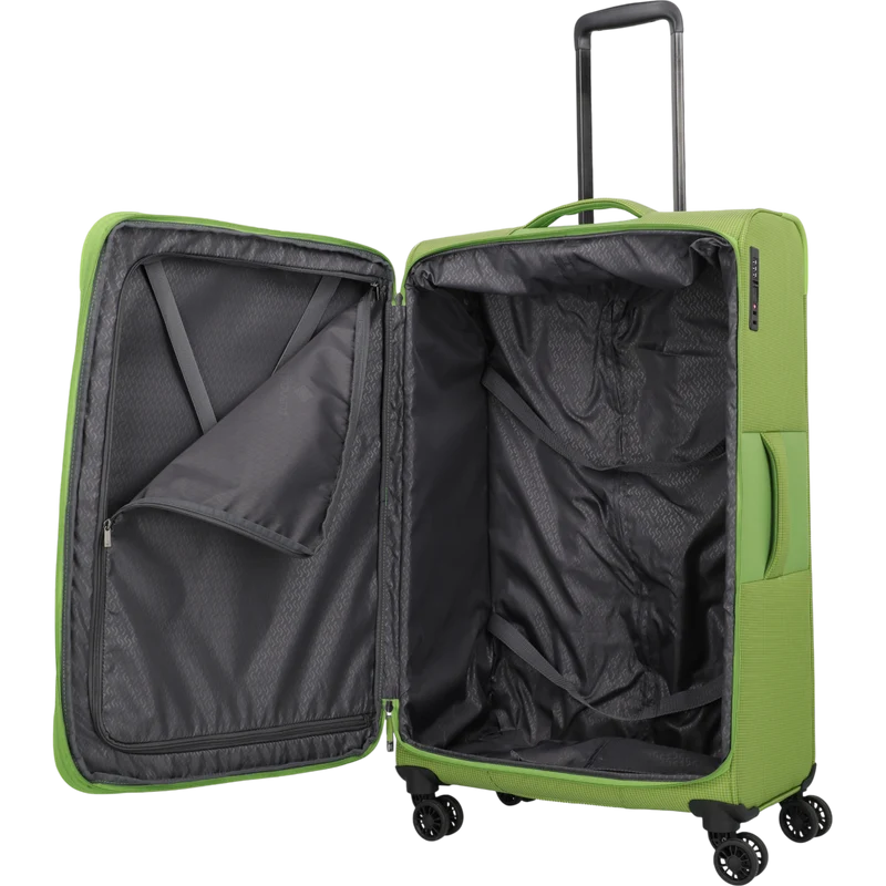 Travelite Corsiica 4-Rollen-Trolley L erw. 77 cm -Fresh Green