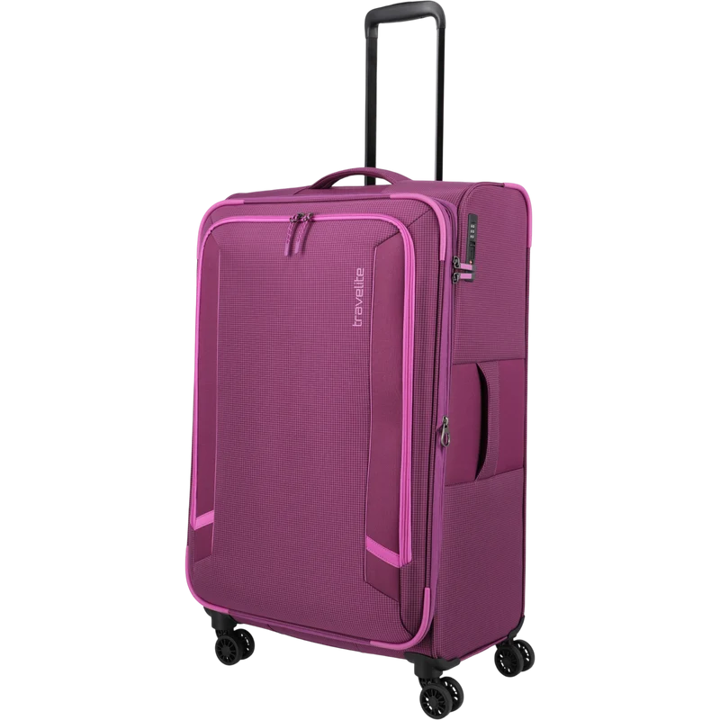 Travelite Corsiica 4-Rollen-Trolley L erw. 77 cm -Pink