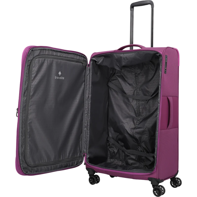 Travelite Corsiica 4-Rollen-Trolley L erw. 77 cm -Pink